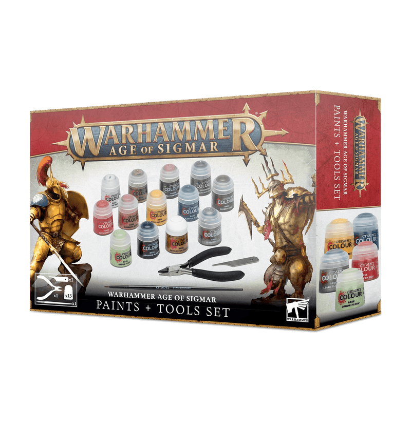 Age of Sigmar: Paint and Tool Set