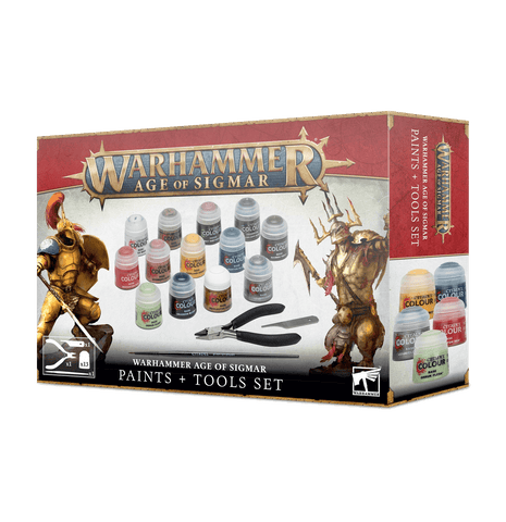 Age of Sigmar: Paint and Tool Set