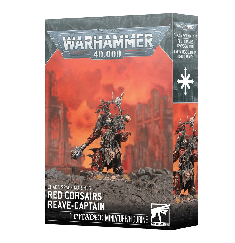 Chaos Space Marines: Red Corsairs Reave-Captain