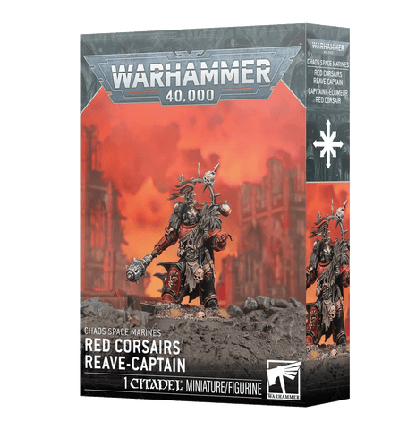 Chaos Space Marines: Red Corsairs Reave-Captain