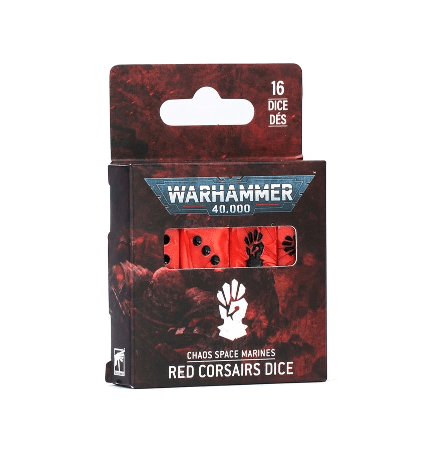 Red Corsairs Dice