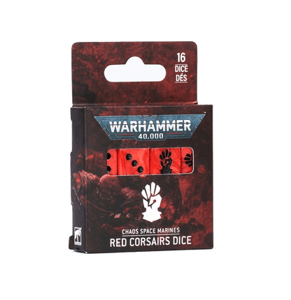 Red Corsairs Dice