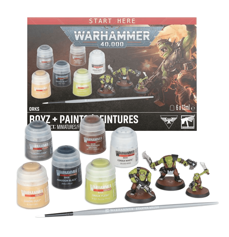 Orks: Boyz + Paints