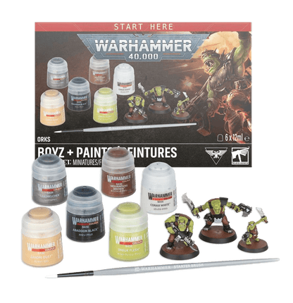 Orks: Boyz + Paints