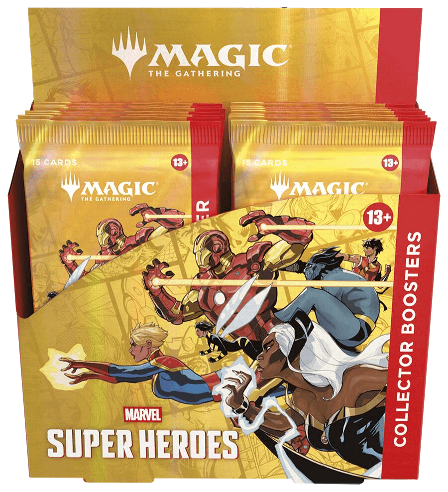 Marvel Super Heroes - Collector Booster Display (Release Date June 26, 2026)