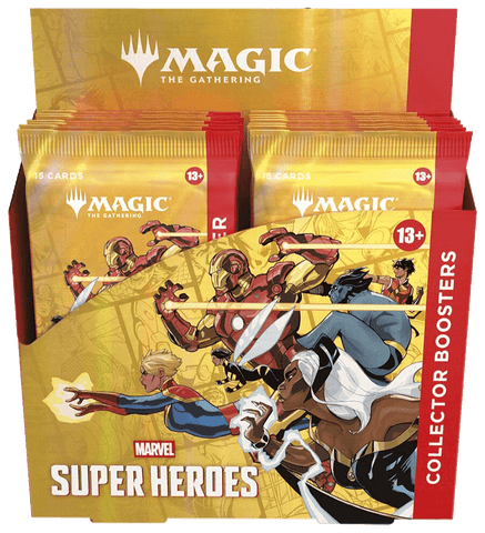 Marvel Super Heroes - Collector Booster Display (Release Date June 26, 2026)