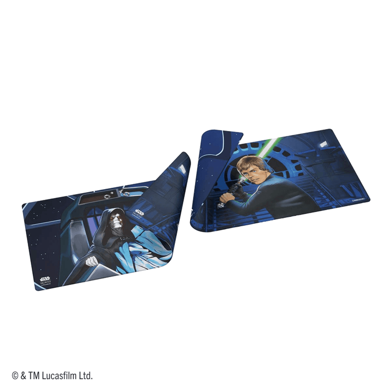 Playmat: Star Wars: Unlimited: DoubleSided Game Mat: - Luke Skywalker & Palpatine(ML)