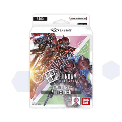 Gundam Card Game - Starter Deck - ST-03 - Zeon's Rush