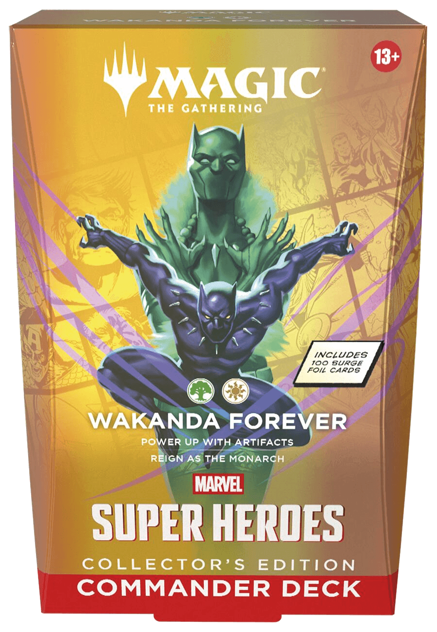 Marvel Super Heroes Commander Deck - Wakanda Forever (Collector's Edition)