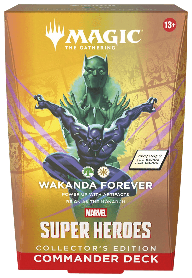 Marvel Super Heroes Commander Deck - Wakanda Forever (Collector's Edition)