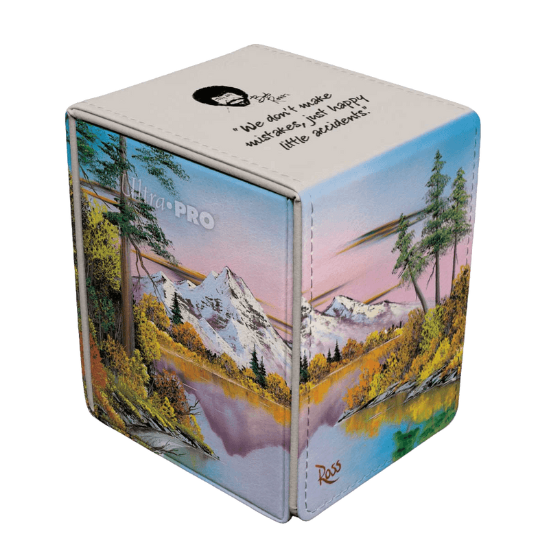 Ultra PRO: Alcove Flip Deck Box - Bob Ross (Mighty Mountain Lake)