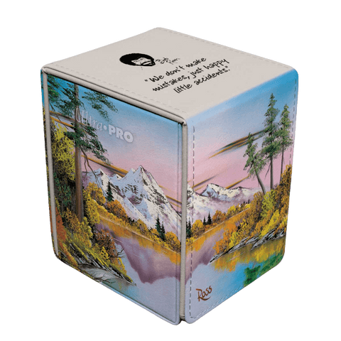 Ultra PRO: Alcove Flip Deck Box - Bob Ross (Mighty Mountain Lake)