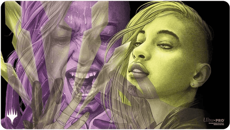 Ultra PRO: Playmat - Duskmourn (Alt Art Key Character Mythic 3 - Niko, Light of Hope - Double Exposure Alt)