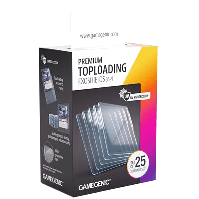 Gamegenic: Premium Toploading Exoshields 25ct