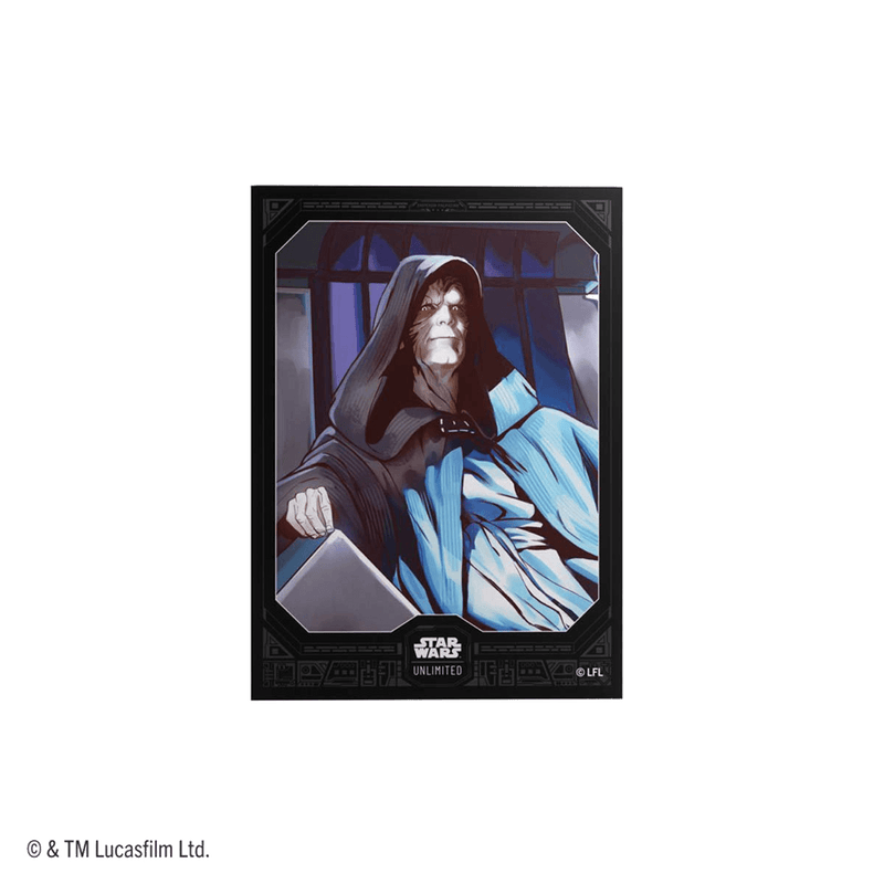 Sleeves: Star Wars: Unlimited: Premium Art Sleeves: Emperor Palpatine (ML)
