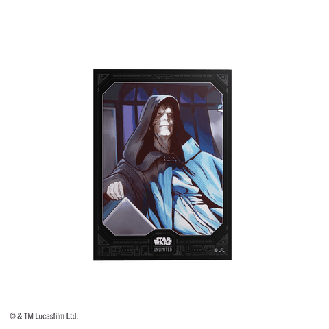 Sleeves: Star Wars: Unlimited: Premium Art Sleeves: Emperor Palpatine (ML)