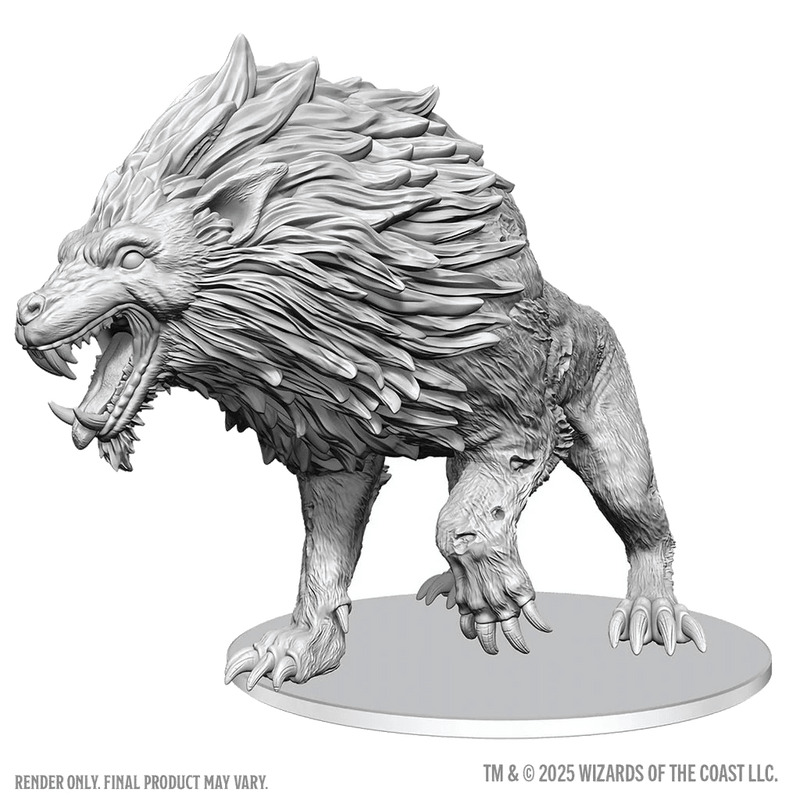 D&D Nolzur's Marvelous Minis - Dire Worg