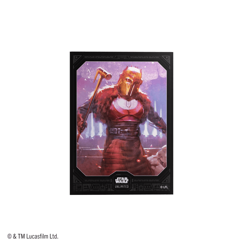 Sleeves: Star Wars: Unlimited: Premium Art Sleeves: The Armorer (ML)