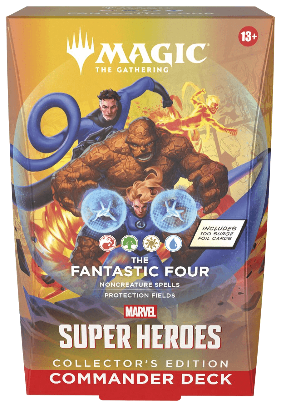 Marvel Super Heroes Commander Deck - The Fantastic Four (Collector's Edition)