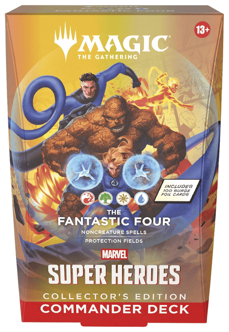 Marvel Super Heroes Commander Deck - The Fantastic Four (Collector's Edition)