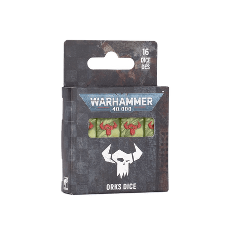 WARHAMMER 40000: ORKS DICE - Available September 5th