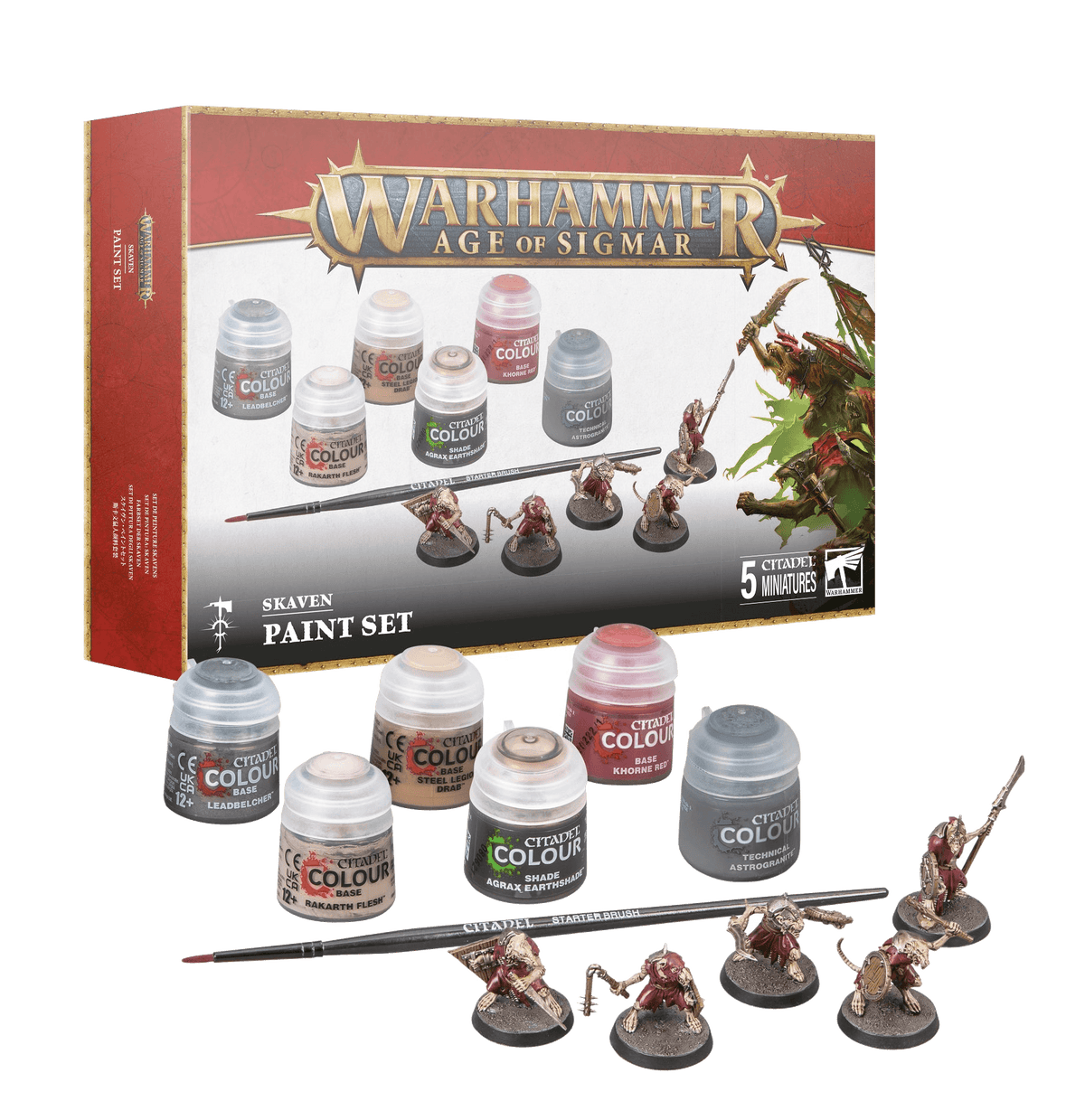AoS Skaven + Paint Set Japan/usa/canada