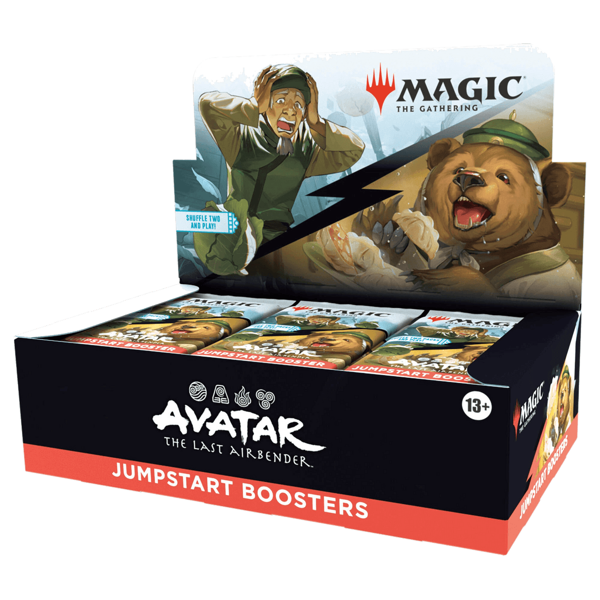 Avatar: The Last Airbender - Jumpstart Booster Display