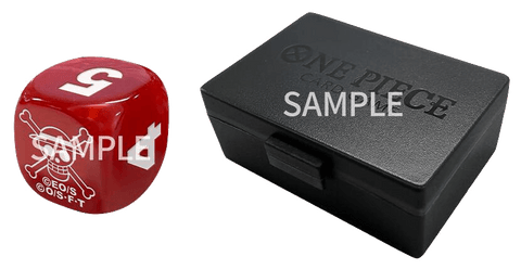 One Piece Card Game: Official Dice and Dice Case Set