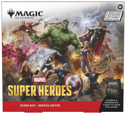 Marvel Super Heroes Scene Box - Heroes United