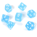 Chessex- 7pc Mini Polyhedral: Frosted