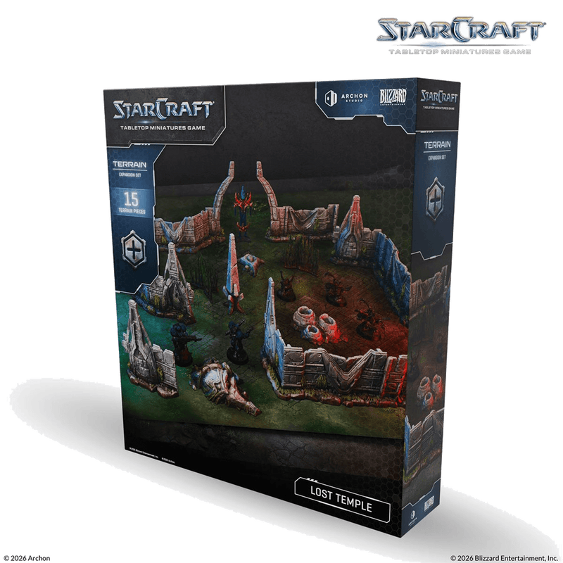 Starcraft: The Miniatures Game: Lost Temple - Terrain Expansion Set