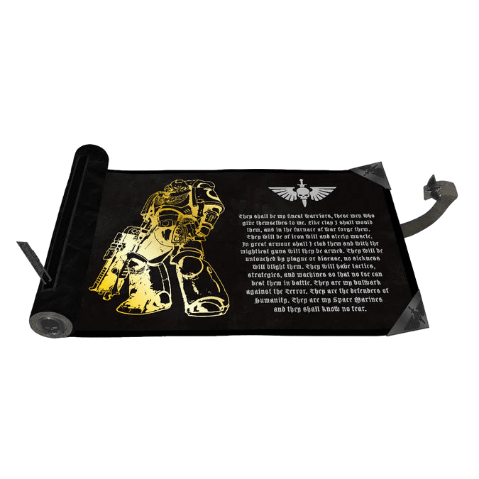 Ultra Pro - Dice Scroll Premium Foil - Warhammer 40K Adeptus Astartes