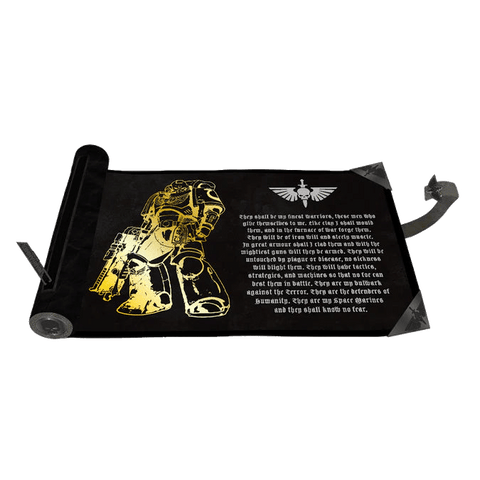 Ultra Pro - Dice Scroll Premium Foil - Warhammer 40K Adeptus Astartes