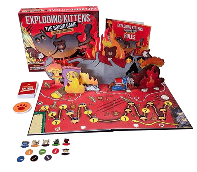 Exploding Kittens: The Board Game - Super Fan Edition