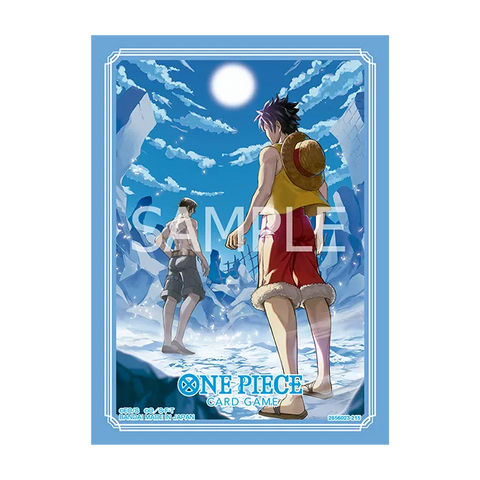 Bandai: 70ct Card Sleeves - Luffy Ace