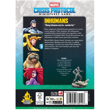 Marvel: Crisis Protocol: Inhumans - Affiliation Pack