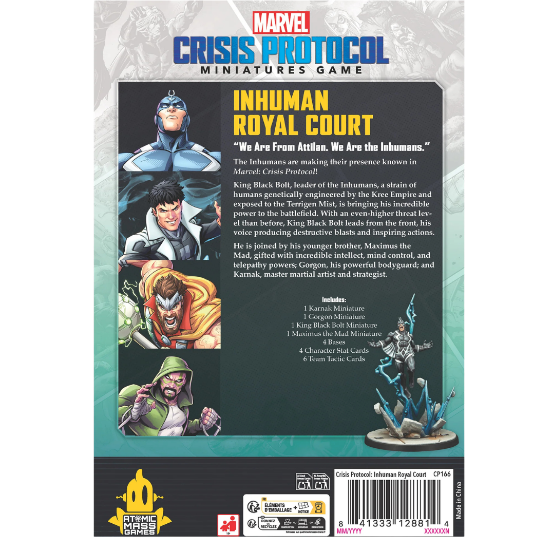 Marvel: Crisis Protocol: Inhuman Royal Court - Character Pack