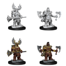 D&D Frameworks Miniatures: Dwarf Barbarian Female