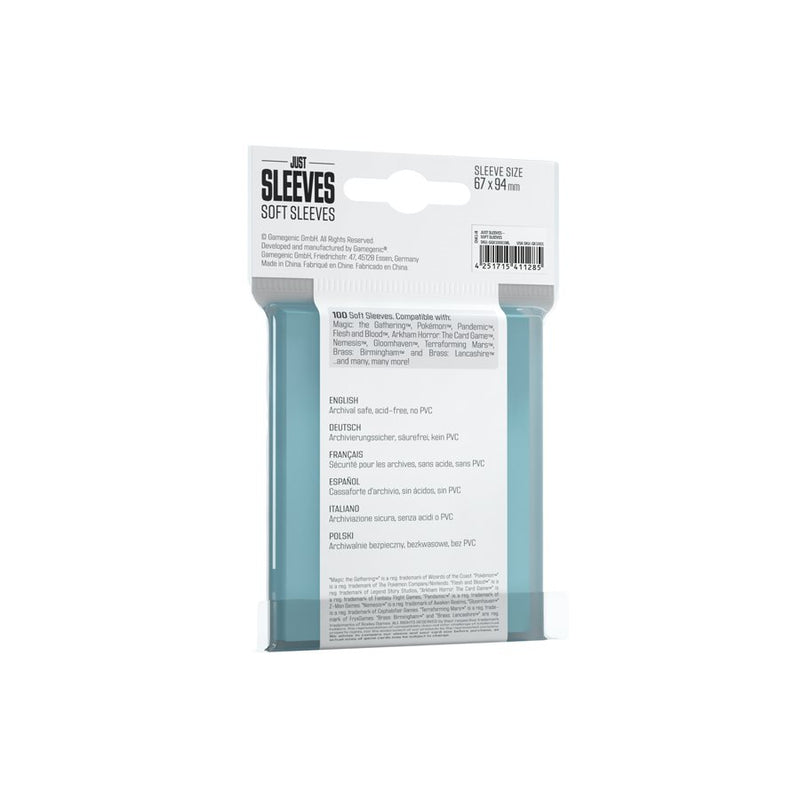 Just Sleeves: Soft Sleeves 100ct