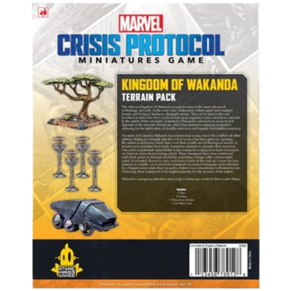 Marvel: Crisis Protocol: Kingdom of Wakanda - Terrain Pack