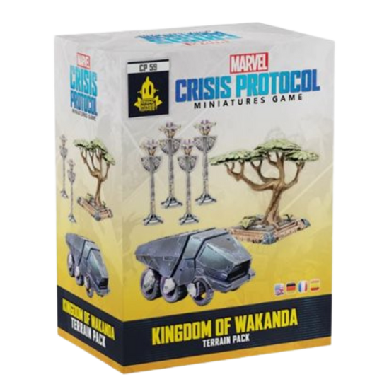 Marvel: Crisis Protocol: Kingdom of Wakanda - Terrain Pack