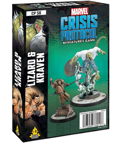 Marvel: Crisis Protocol: Lizard & Kraven - Character Pack