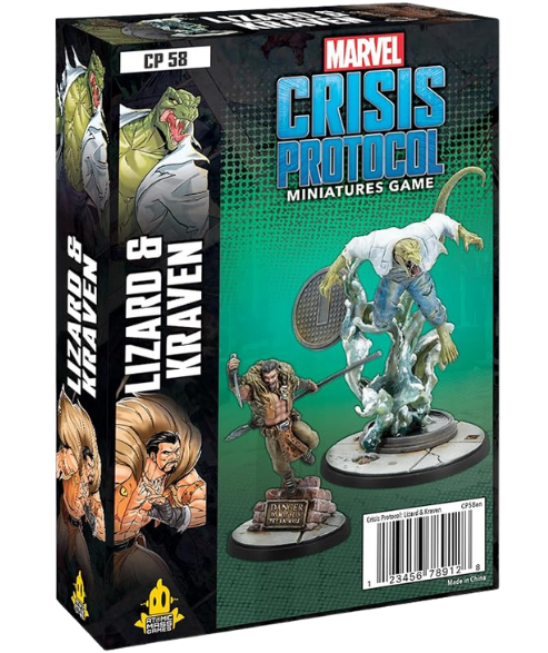 Marvel: Crisis Protocol: Lizard & Kraven - Character Pack