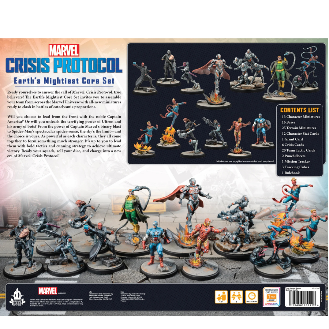 Marvel: Crisis Protocol - Earth's Mightiest - Core Set