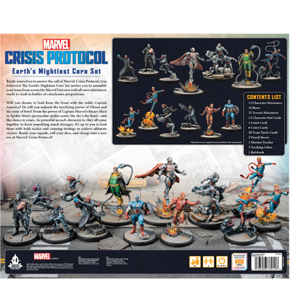 Marvel: Crisis Protocol - Earth's Mightiest - Core Set