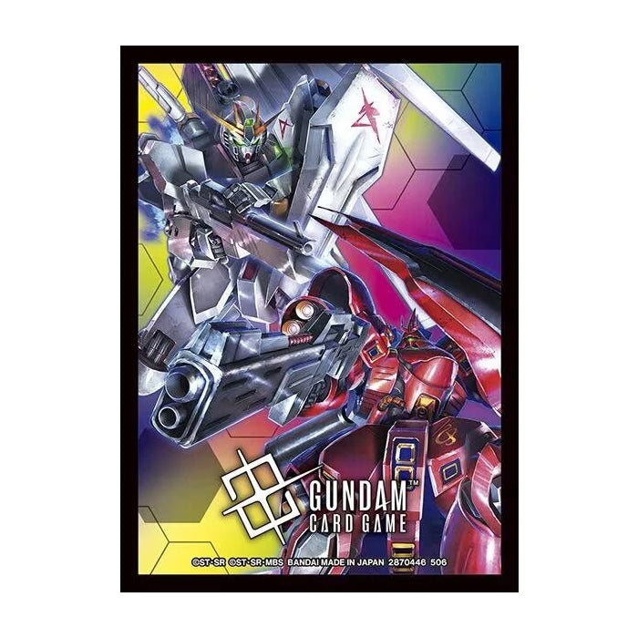Gundam Card Sleeves: Nu Gundam VS Sazabi
