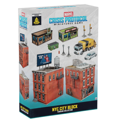 Marvel: Crisis Protocol - NYC City Block Terrain Collection