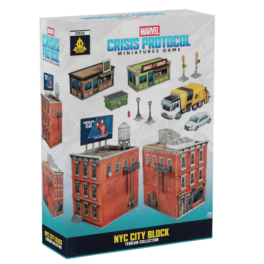 Marvel: Crisis Protocol - NYC City Block Terrain Collection