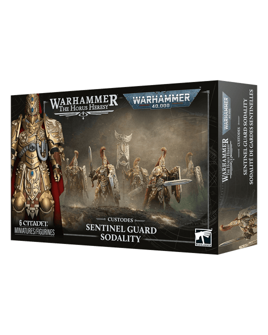 Warhammer 40,000/Warhammer: The Horus Heresy – Custodes Sentinel Guard Sodality (Oct 10)