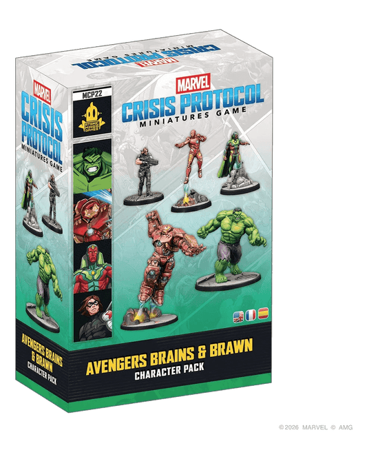 Marvel: Crisis Protocol: Avengers Brains & Brawn - Character Pack